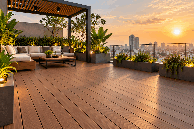 sàn gỗ nhựa ngoài trời wpc